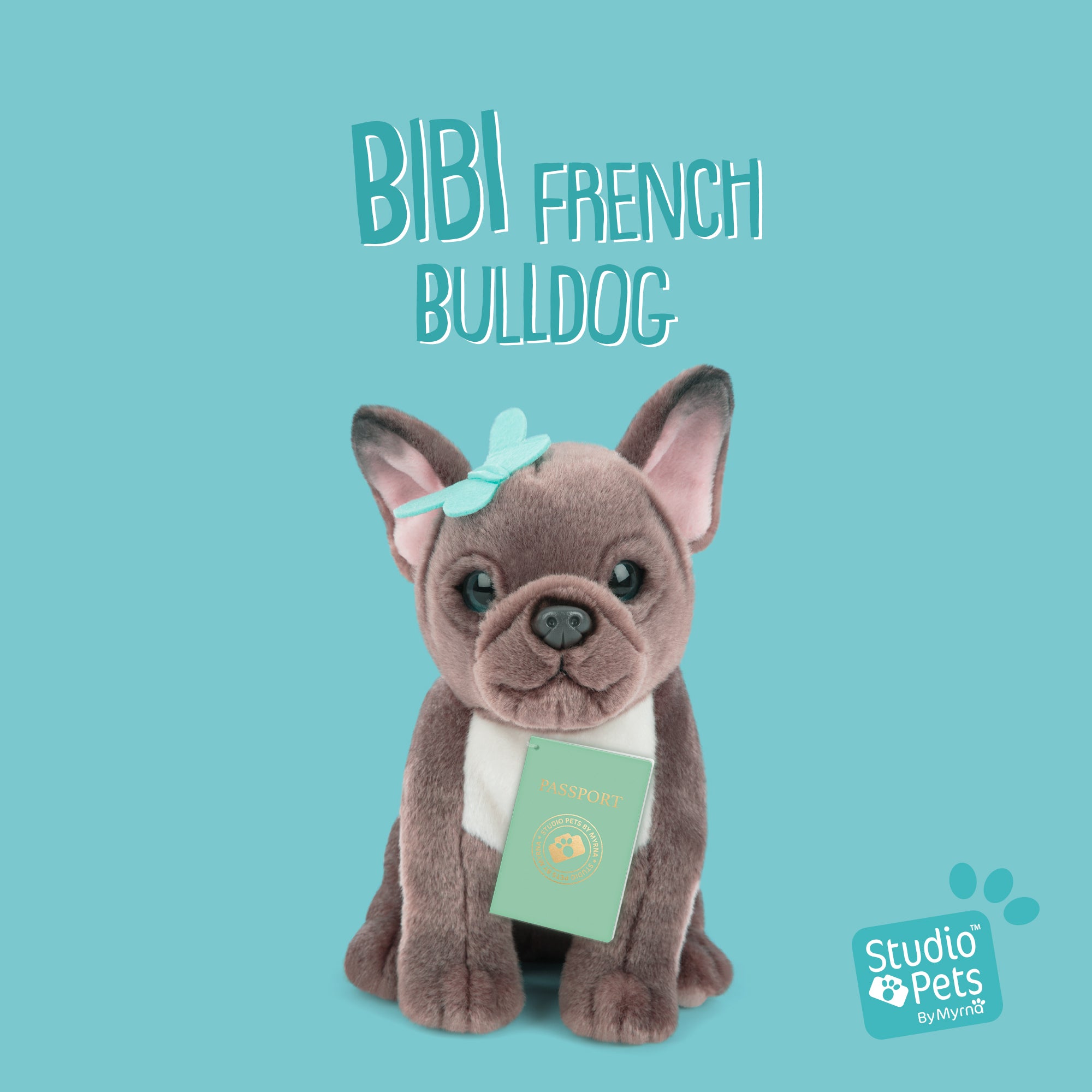 Ontmoet BiBi – Onze Franse Bulldog Knuffel van 23 cm uit de Premium Collectie