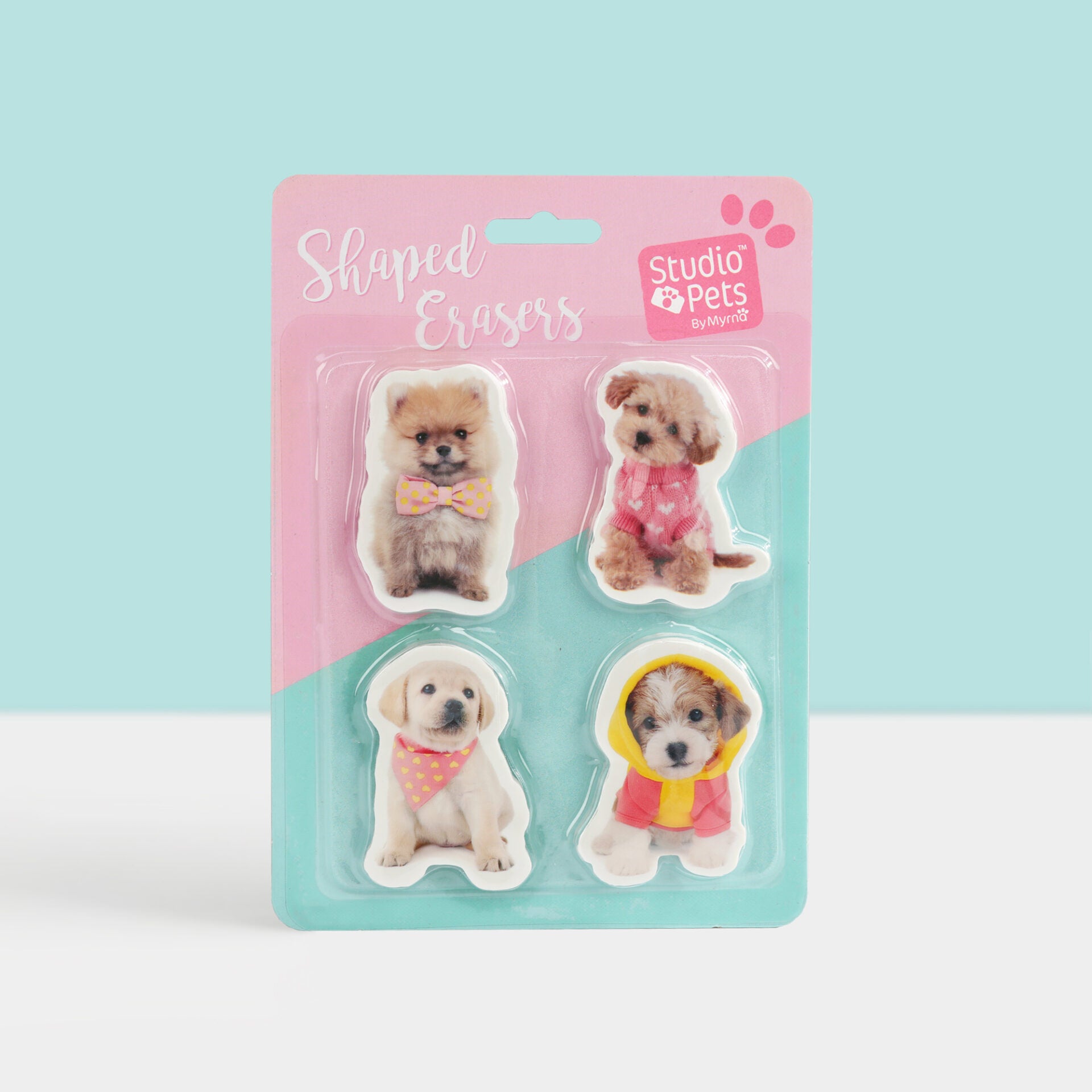 2D gummen - Puppy's PomPom, Cookie, Happy en Jacky