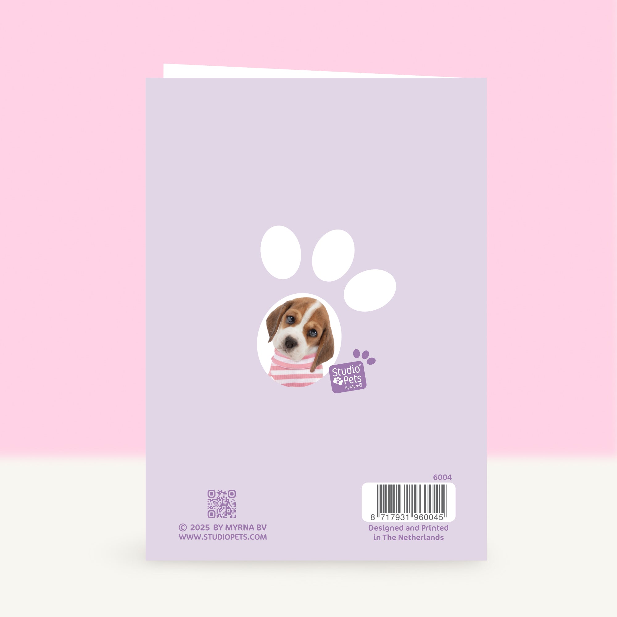 Puppy Beterschapskaart - Billie de Beagle