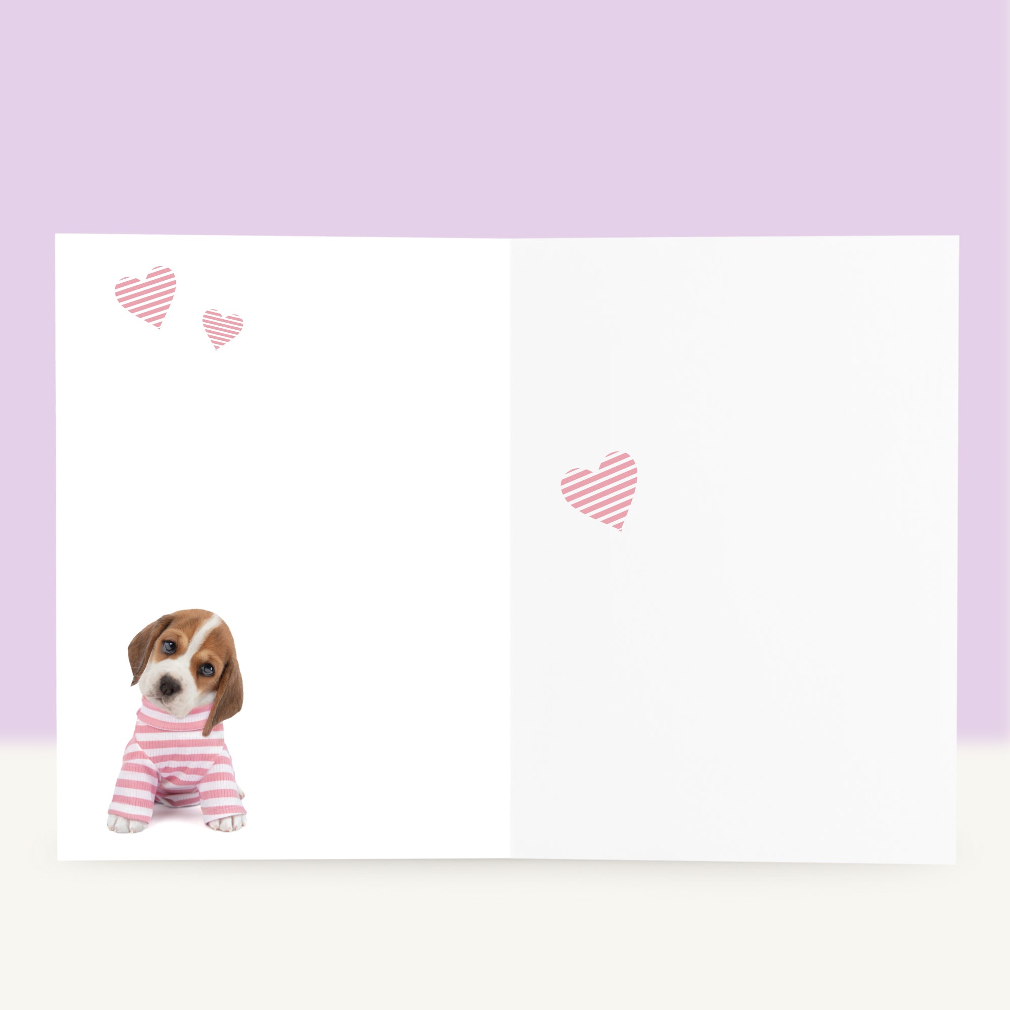 Puppy Beterschapskaart - Billie de Beagle