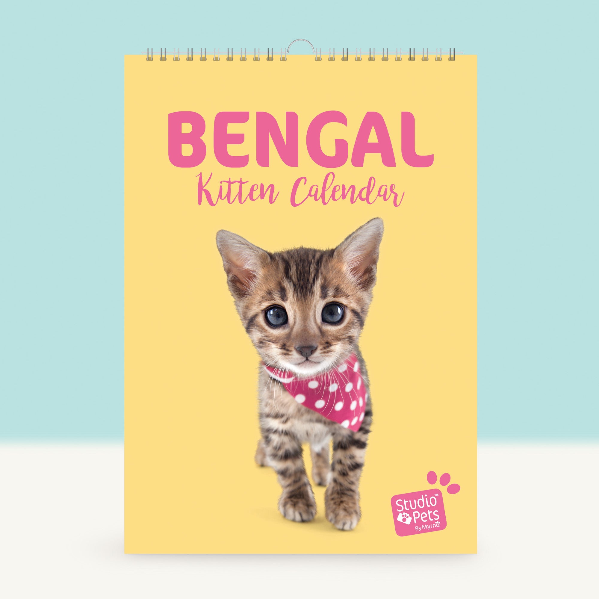 Verjaardagskalender Maandplanner - Bengaal Kitten Editie
