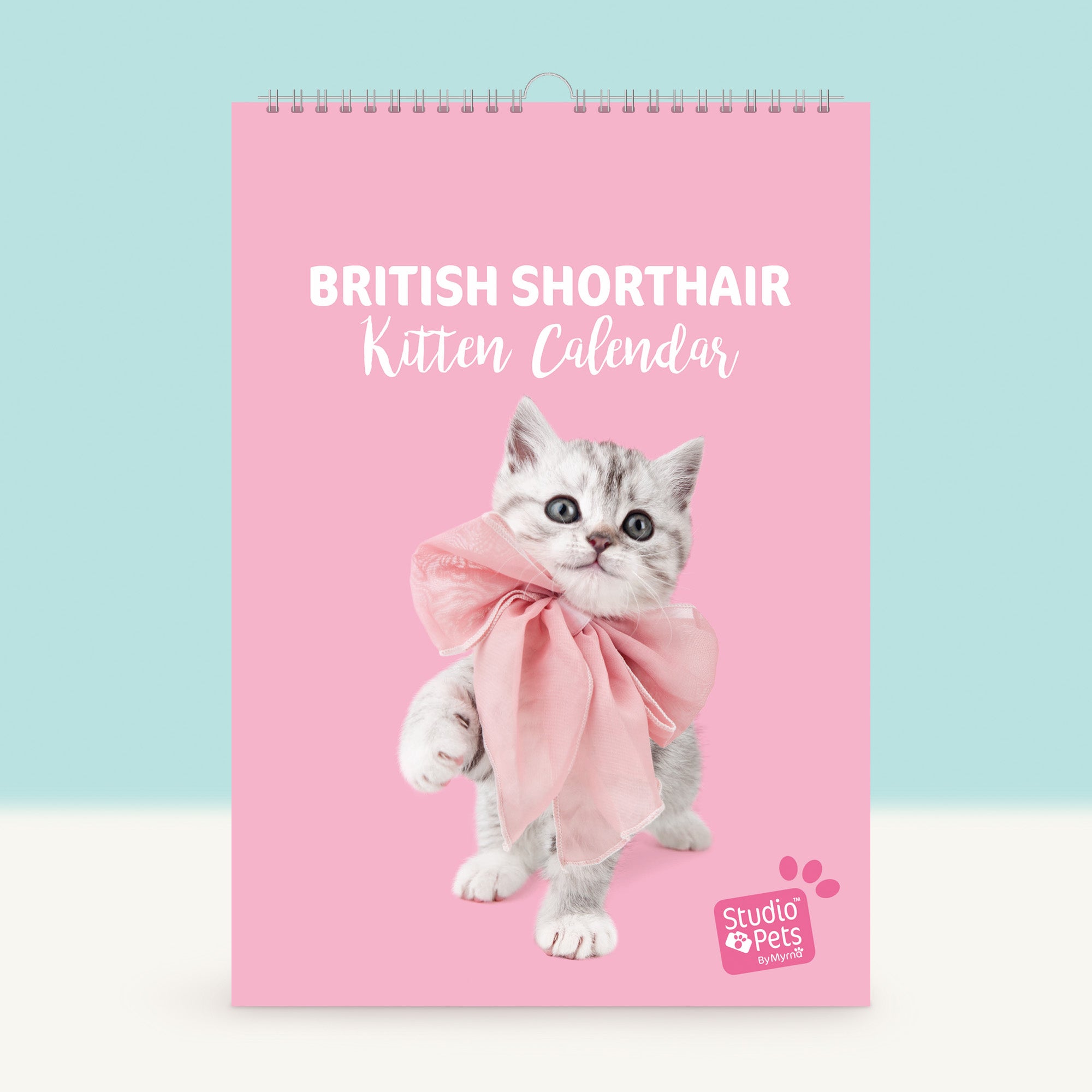 Verjaardagskalender Maandplanner - Britse Korthaar Kitten Editie