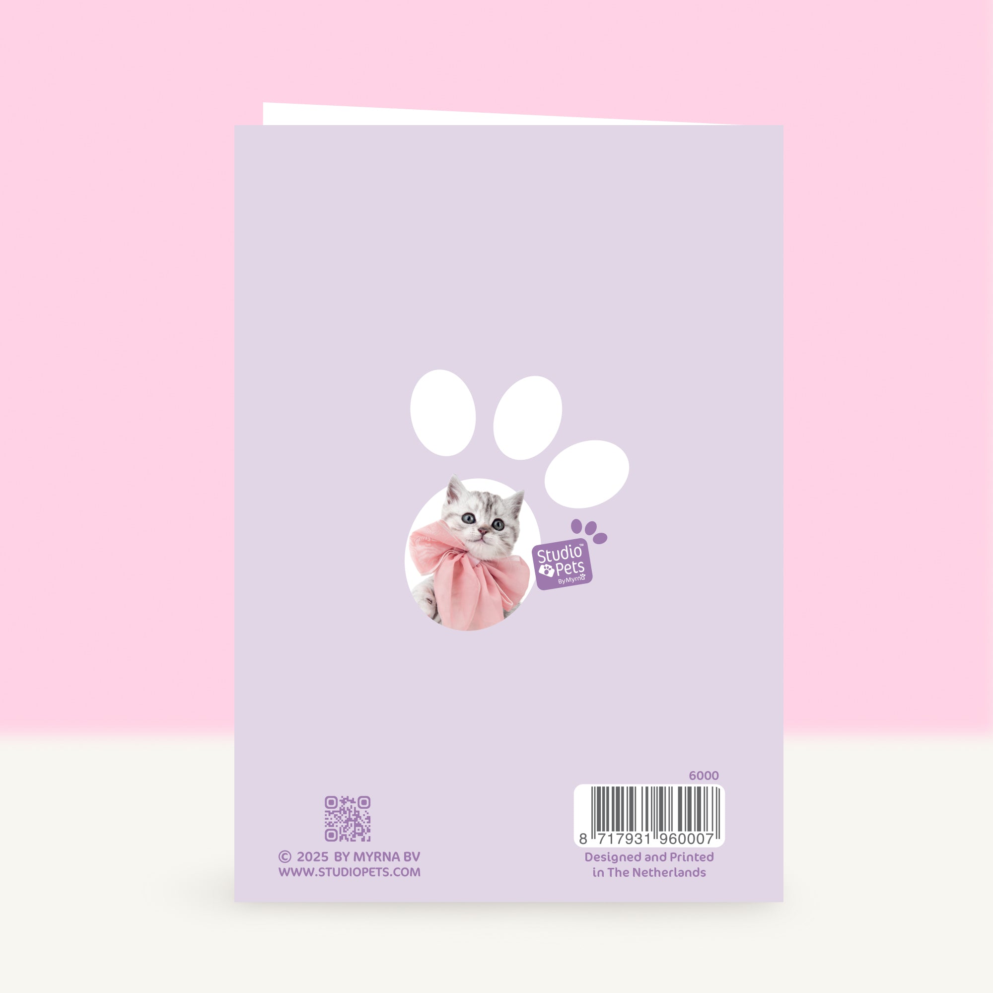 Kitten Beterschapskaart - Bella de Britse Korthaar