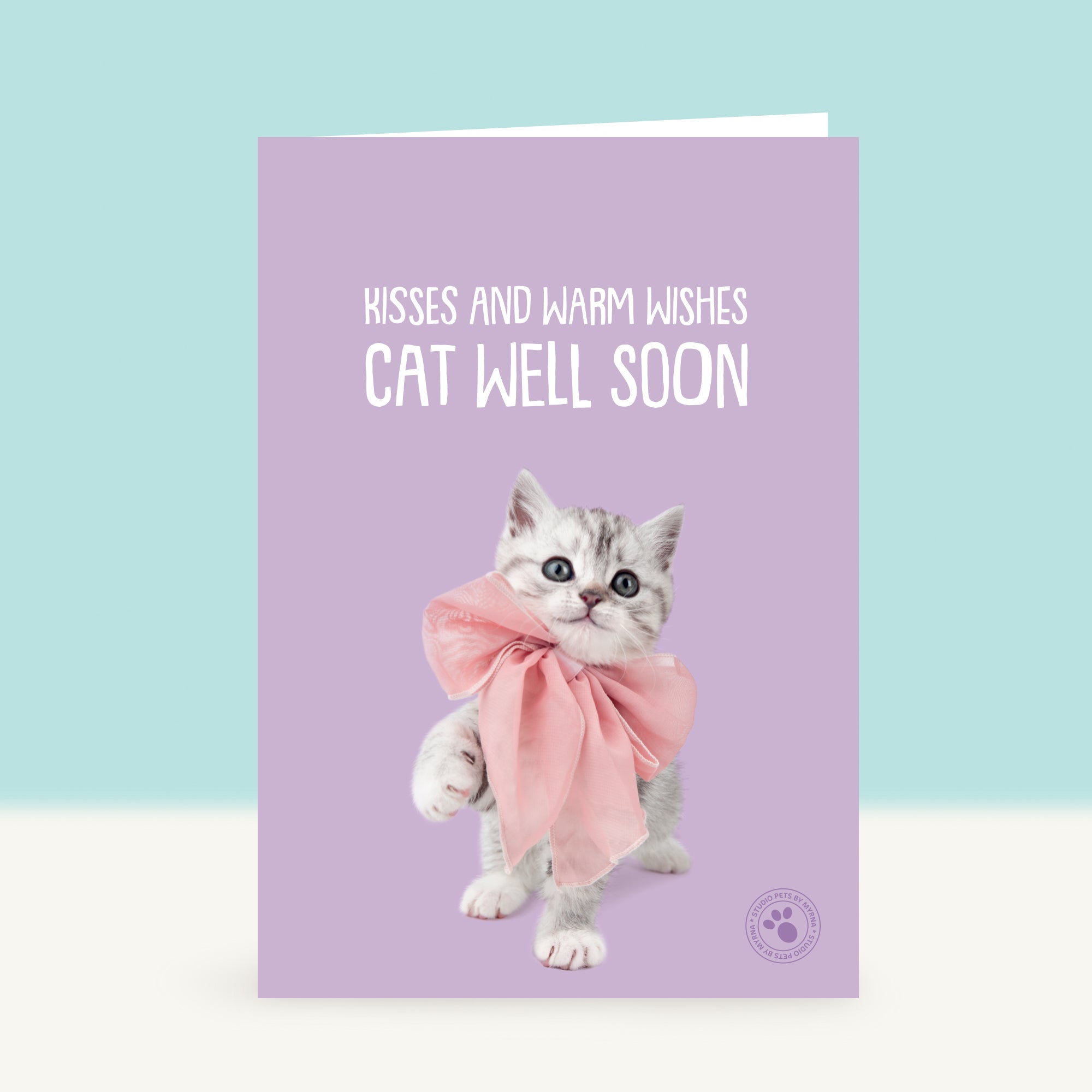 Kitten Beterschapskaart - Bella de Britse Korthaar