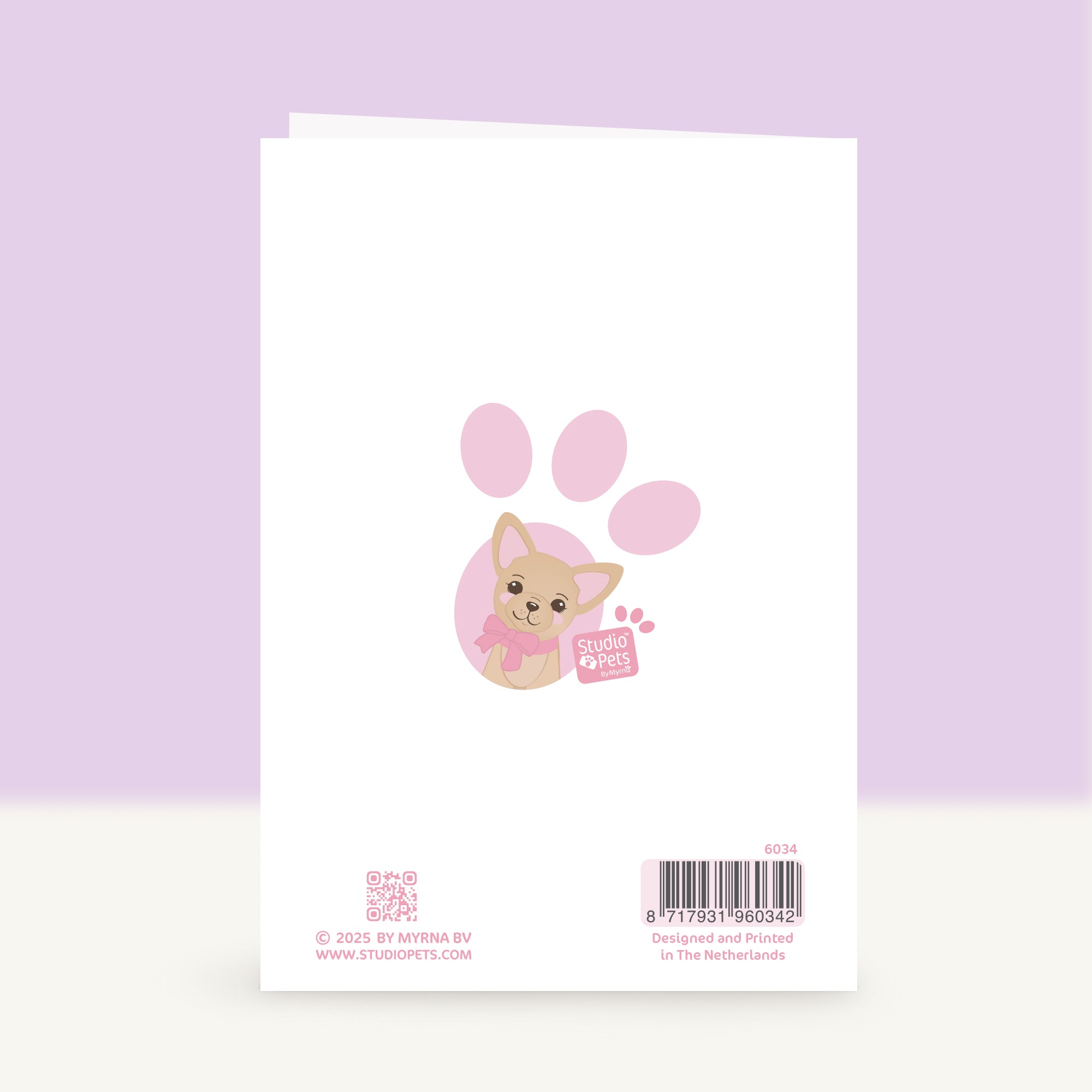 Puppy Wenskaart - Congrats!