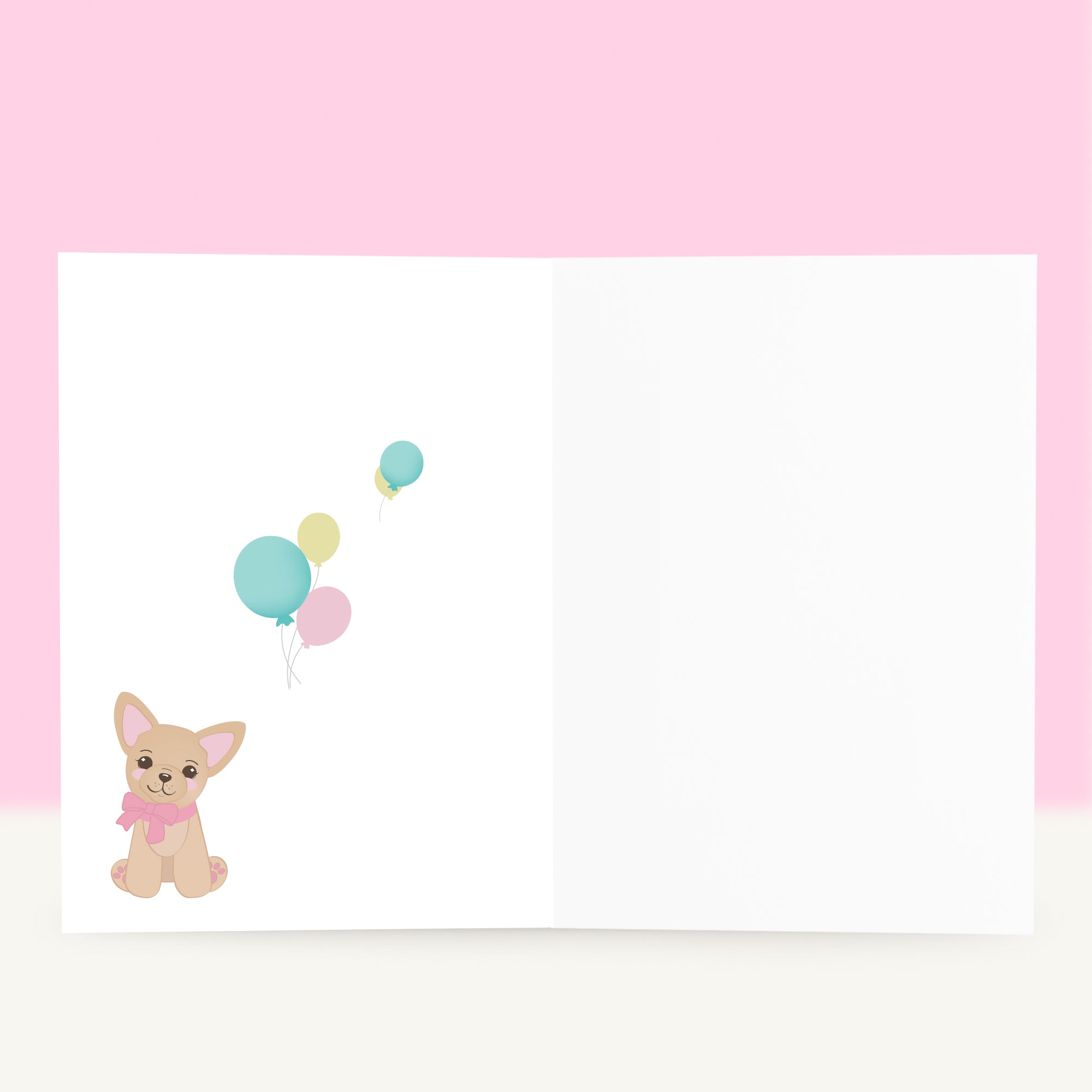 Puppy Wenskaart - Congrats!