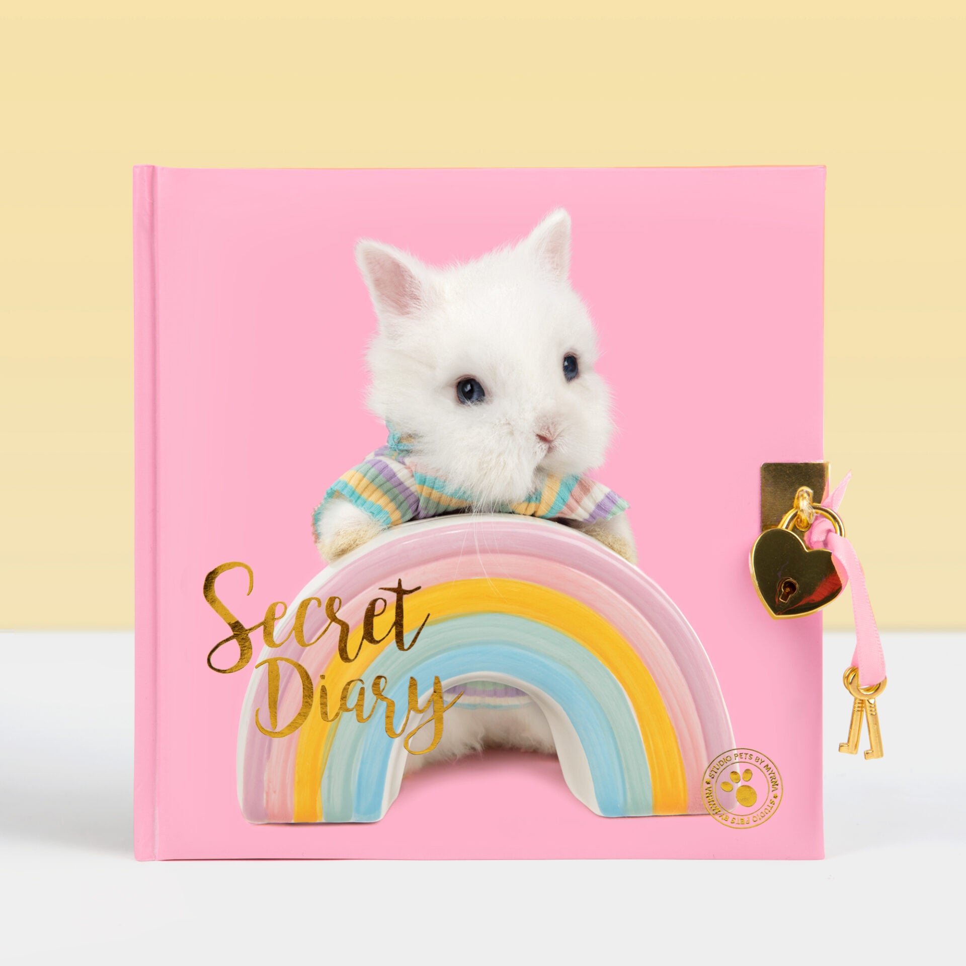 Dagboek met slotje - Dwergkonijn BunBun