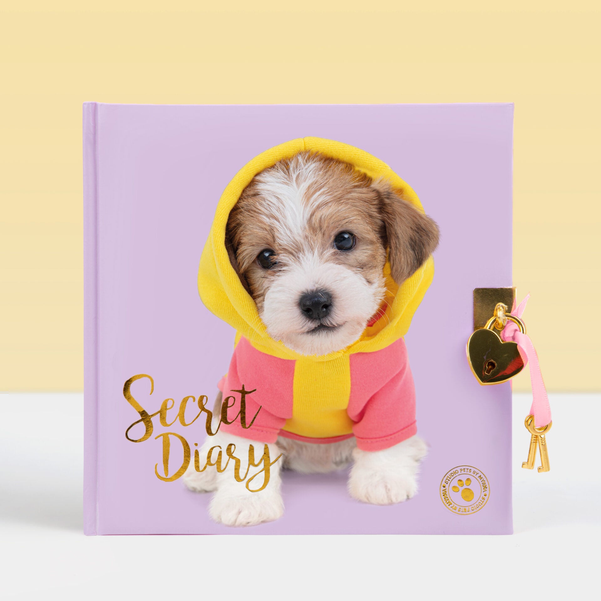 Dagboek met slotje - Jack Russell Jacky