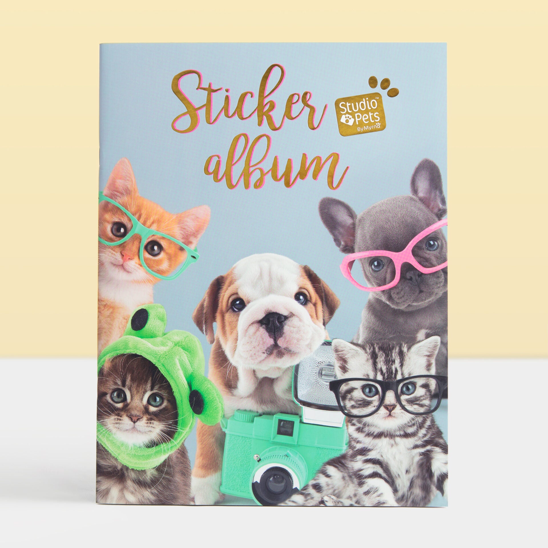 Stickerboek - met 220 stickers en 21 achtergronden