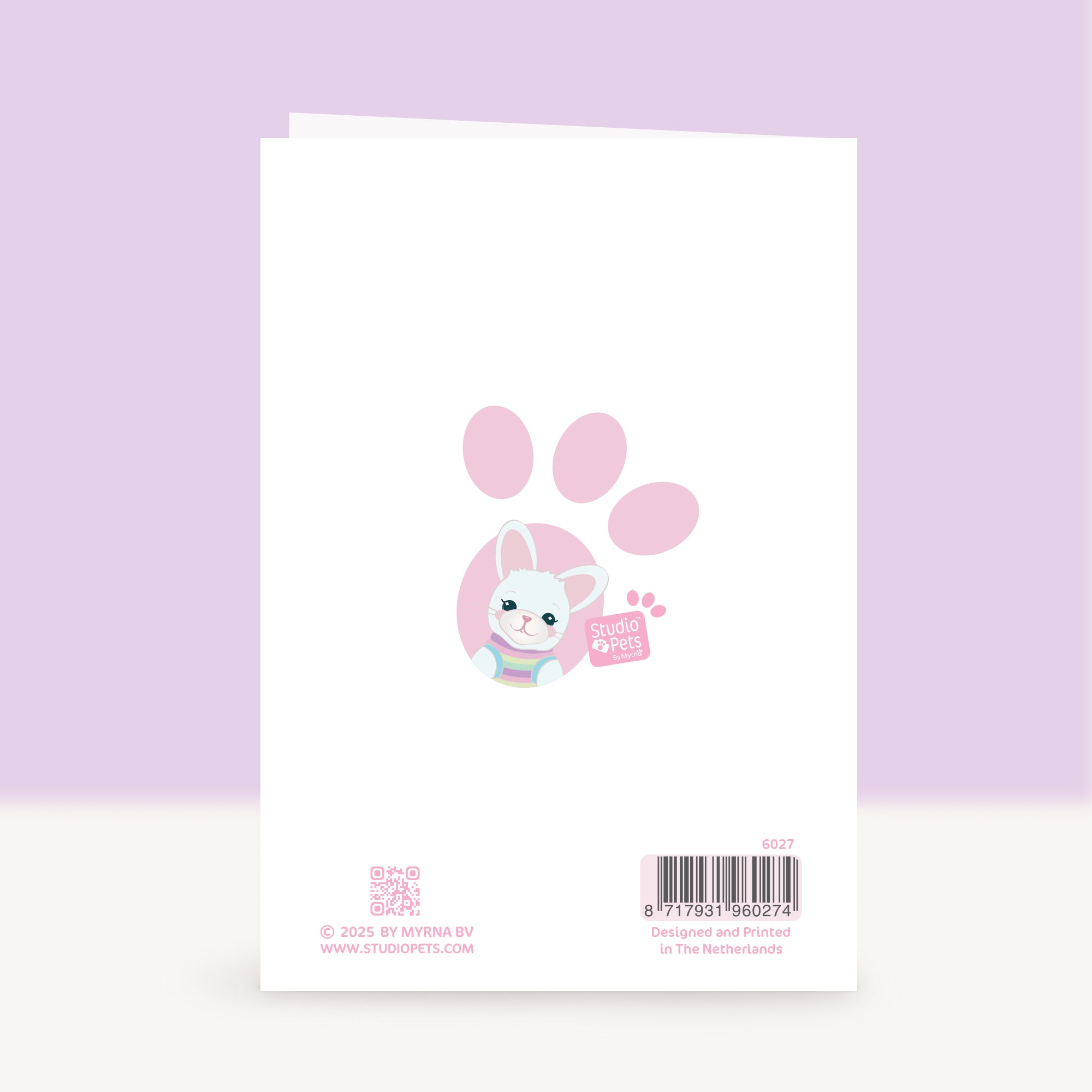 Konijn Verjaardagskaart - Hoppy Birthday