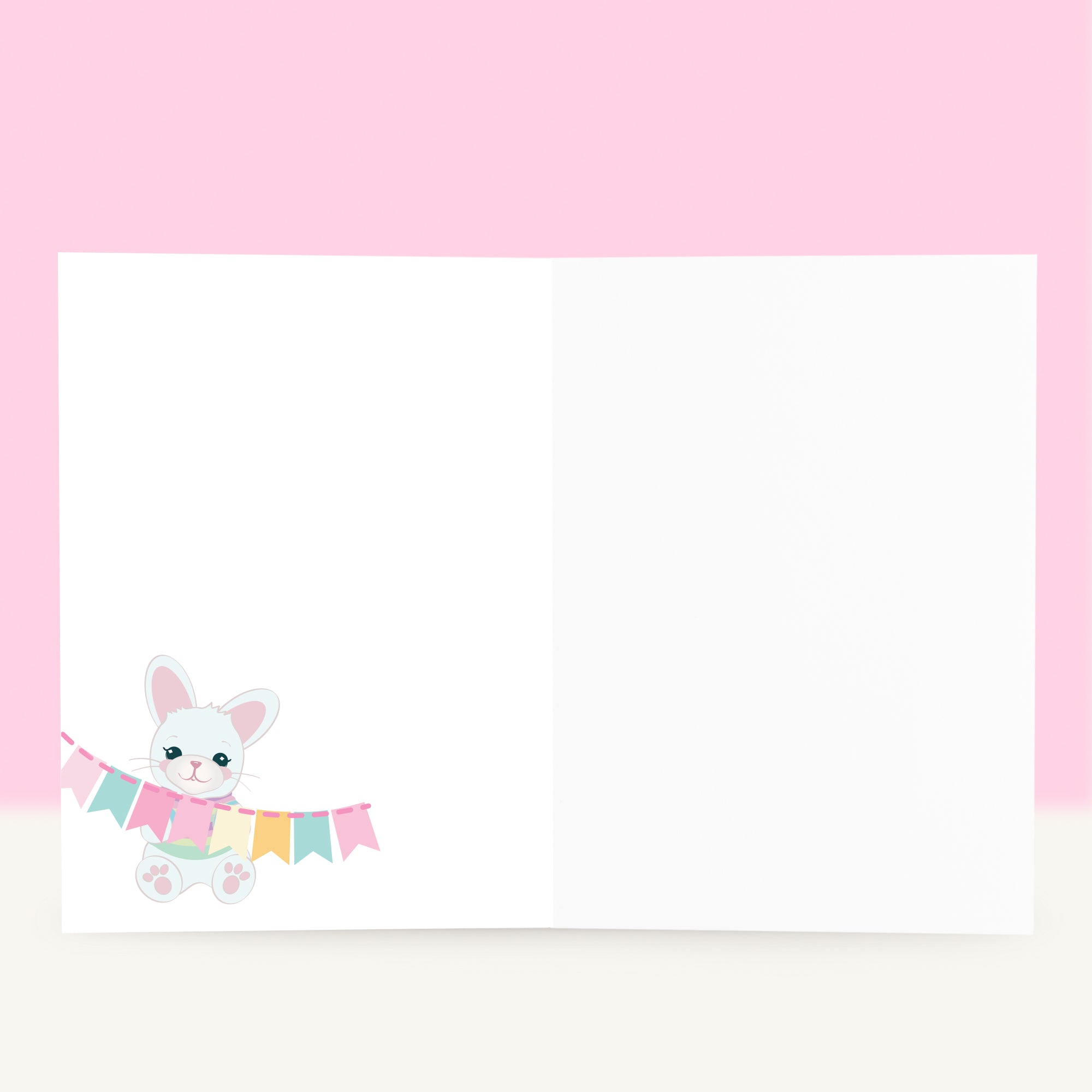 Konijn Verjaardagskaart - Hoppy Birthday