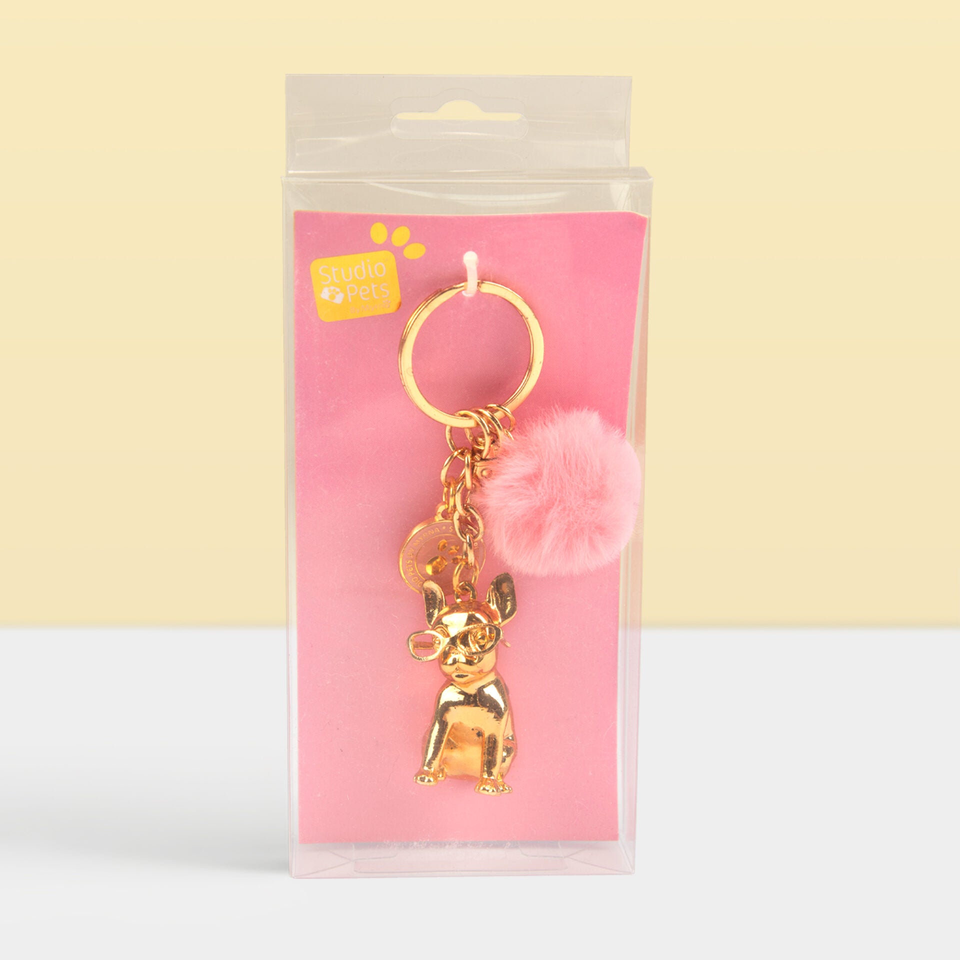 3D Sleutelhanger - Franse Bulldog Shady