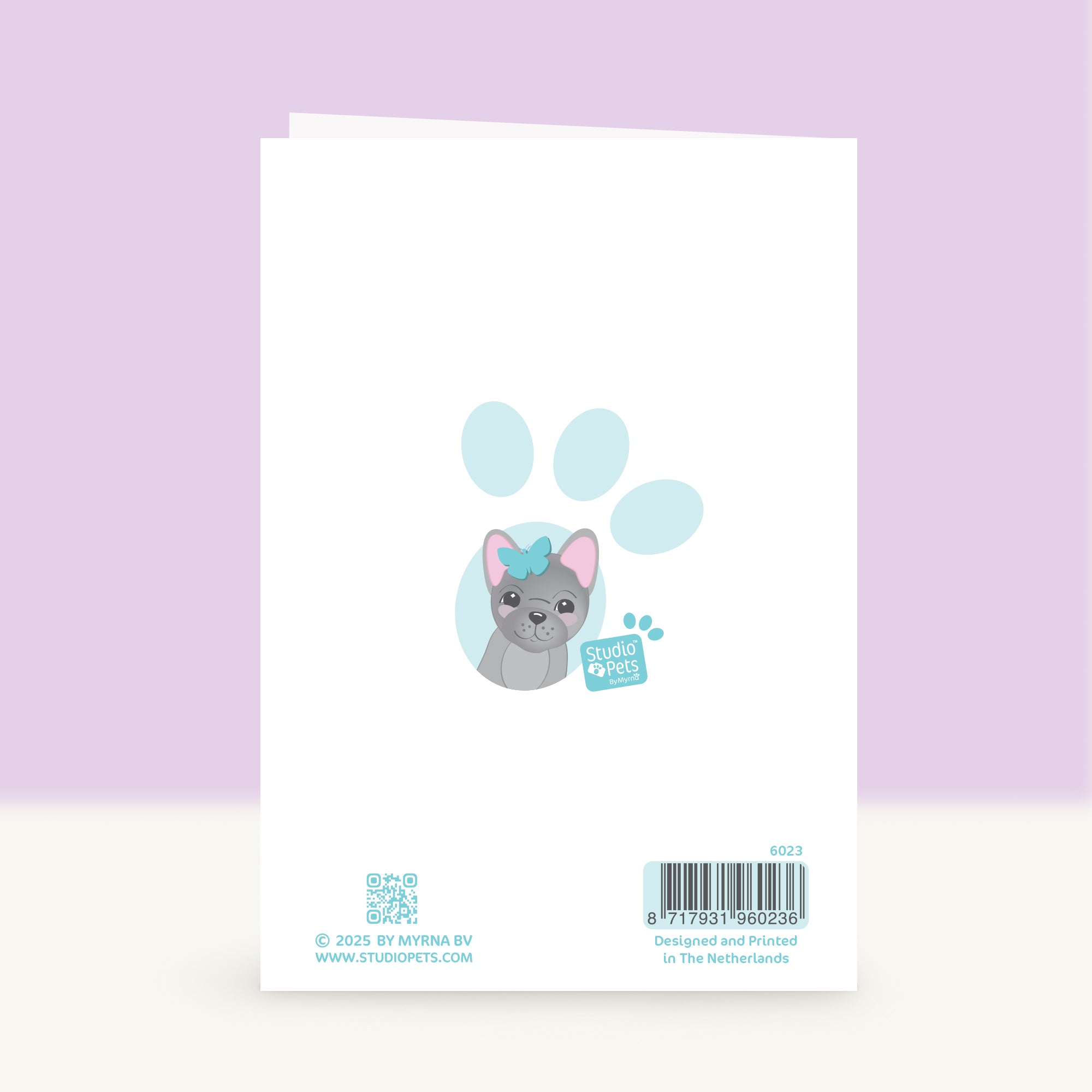 Puppy Wenskaart - Hello Baby Boy