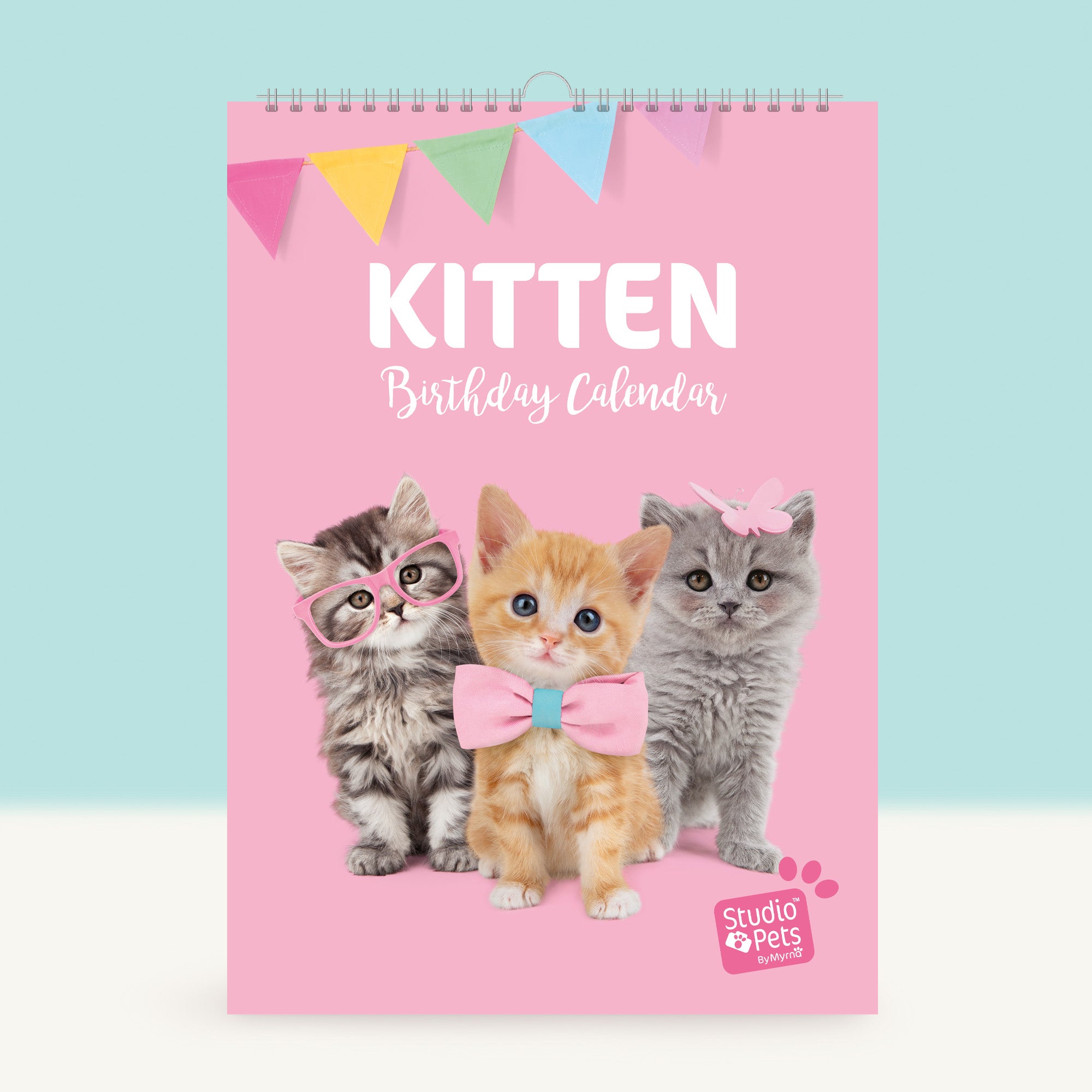 Verjaardagskalender Maandplanner - Kittens Editie