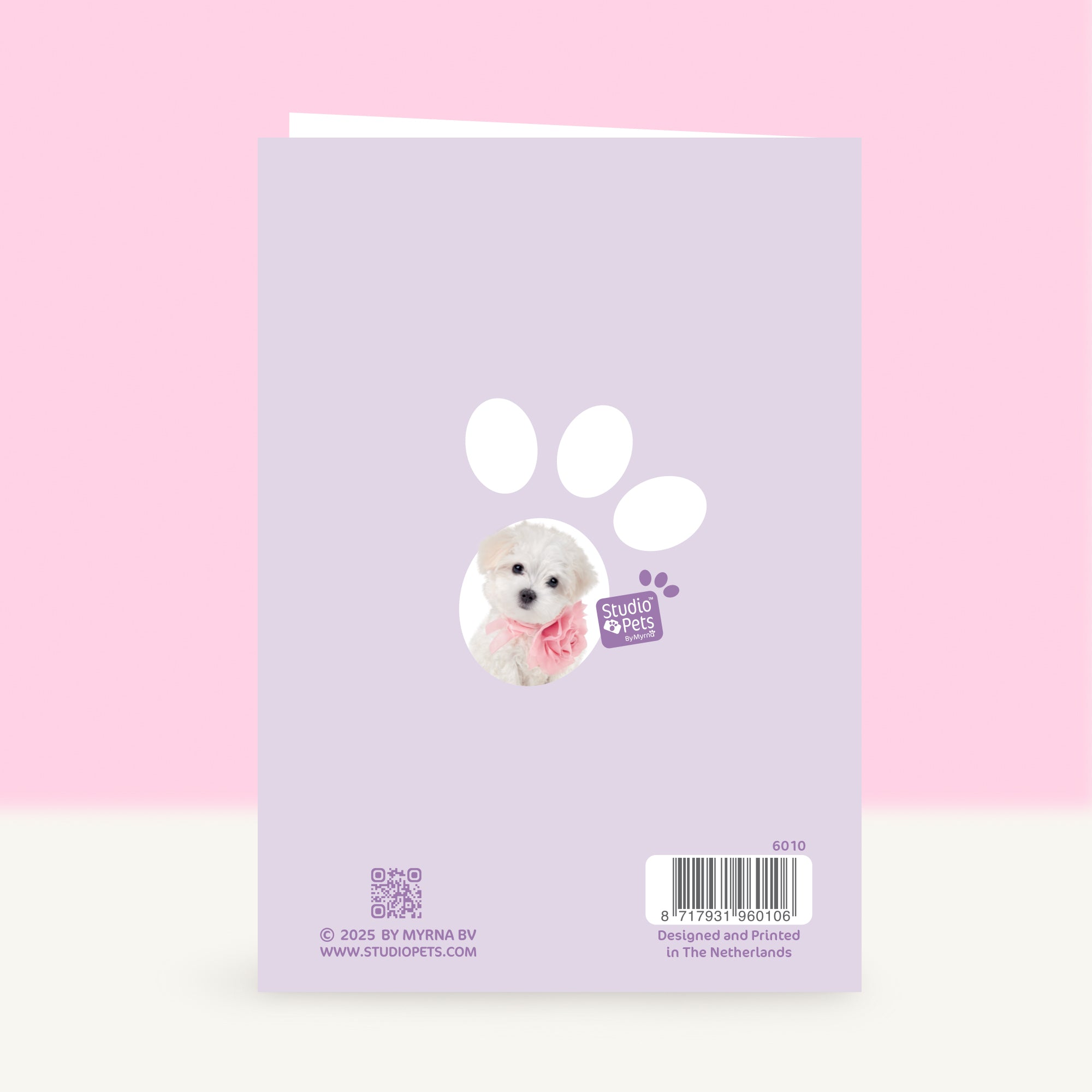 Puppy Beterschapskaart - Flora de Maltezer