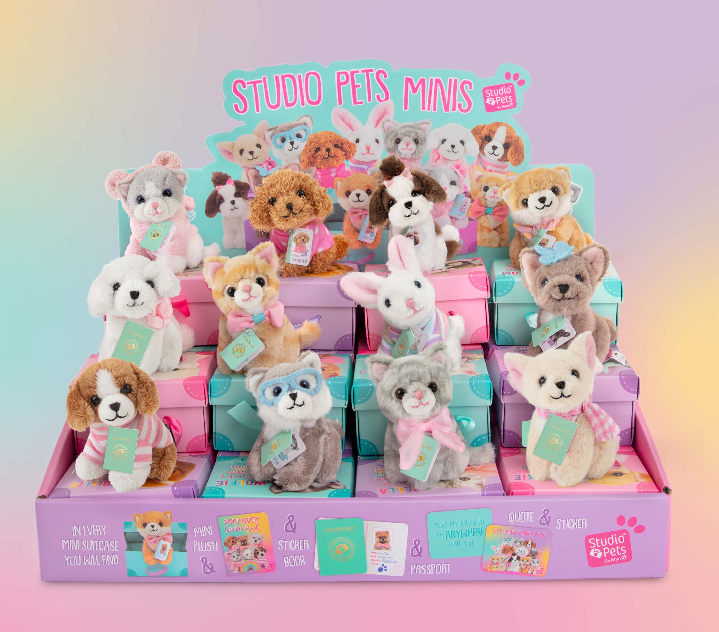 Mini Hondenknuffeltje Pinkie met Koffertje - Jouw Schattige Chihuahua pluche puppy!
