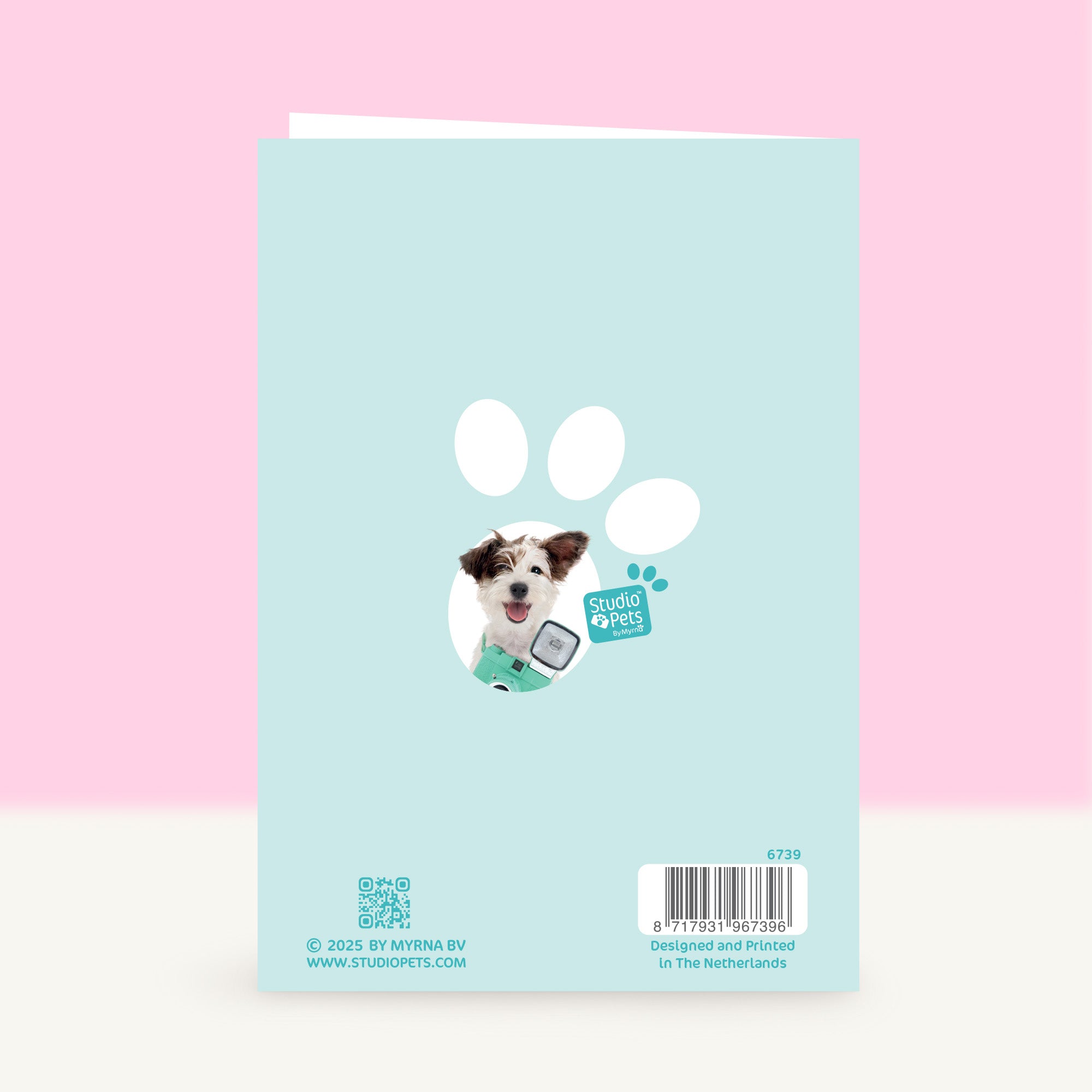 Puppy Verjaardagskaart - Muttsy de Hond