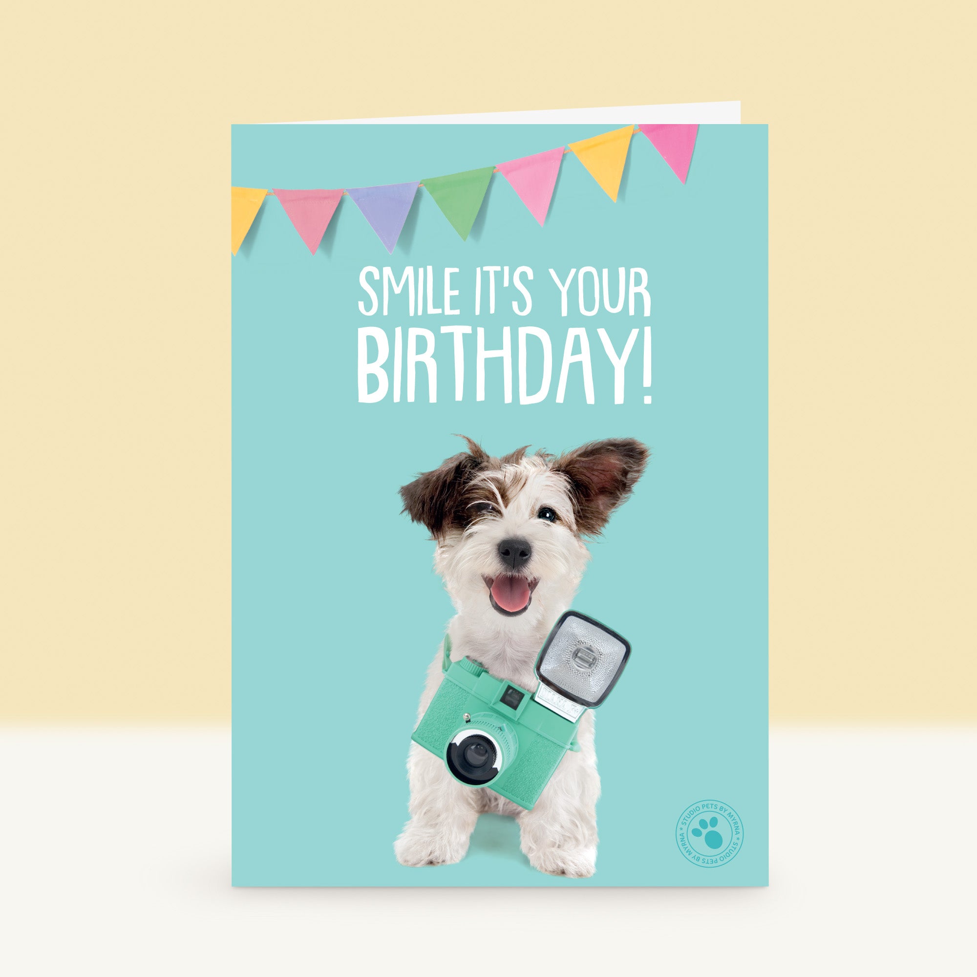 Puppy Verjaardagskaart - Muttsy de Hond