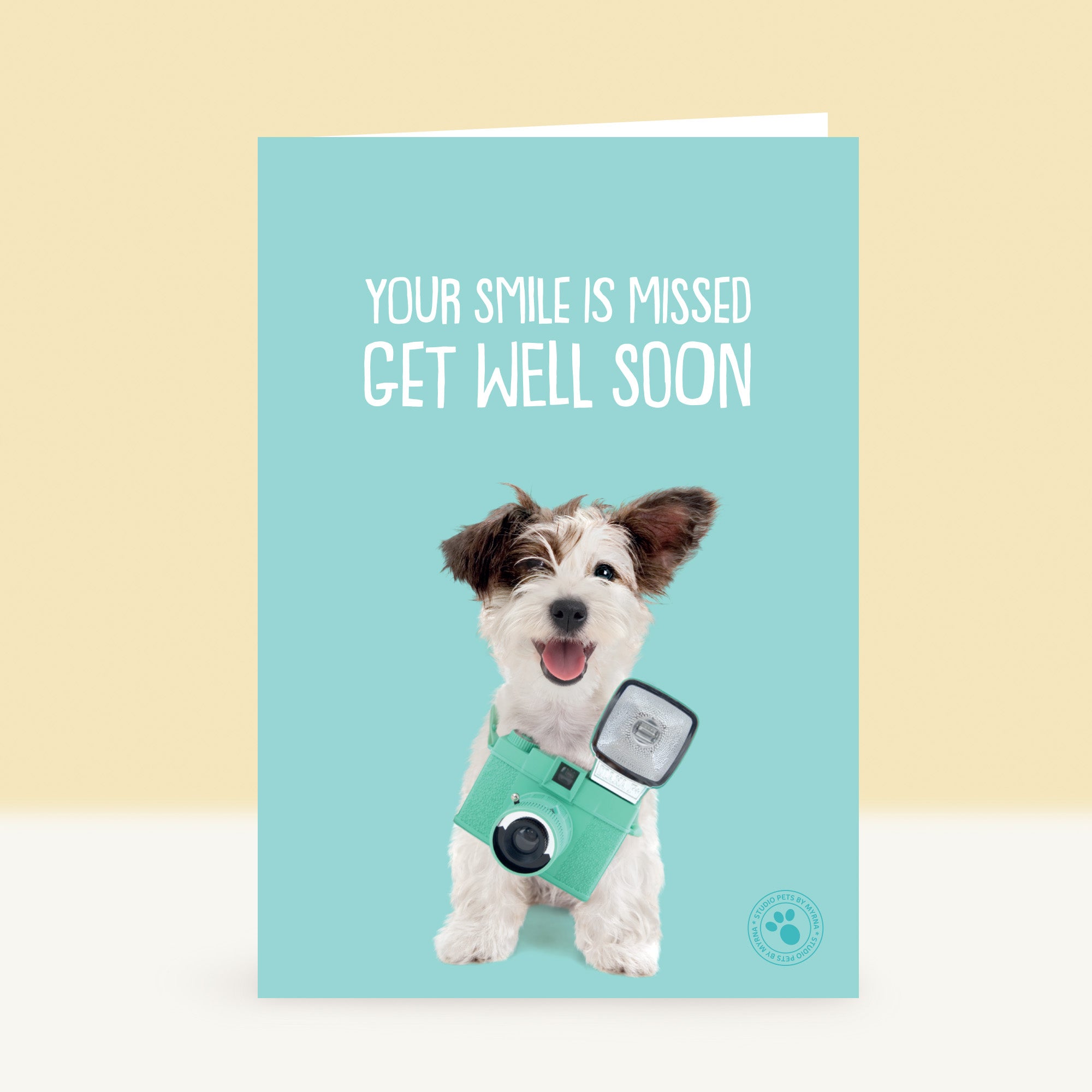 Puppy Beterschapskaart - Muttsy de Hond