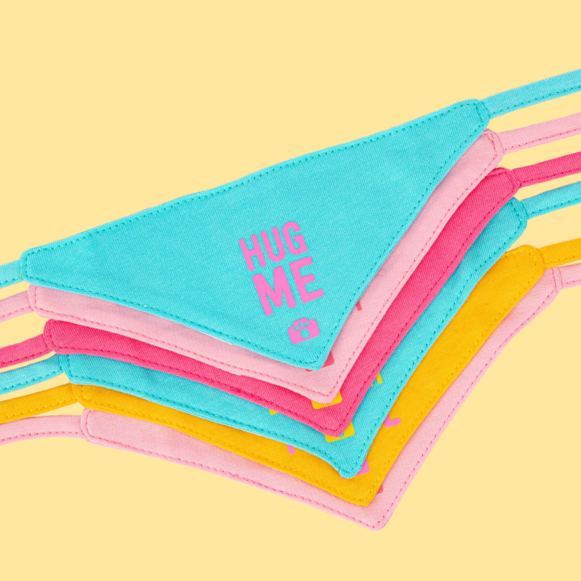 Bandana 'Hug Me' - Blauw