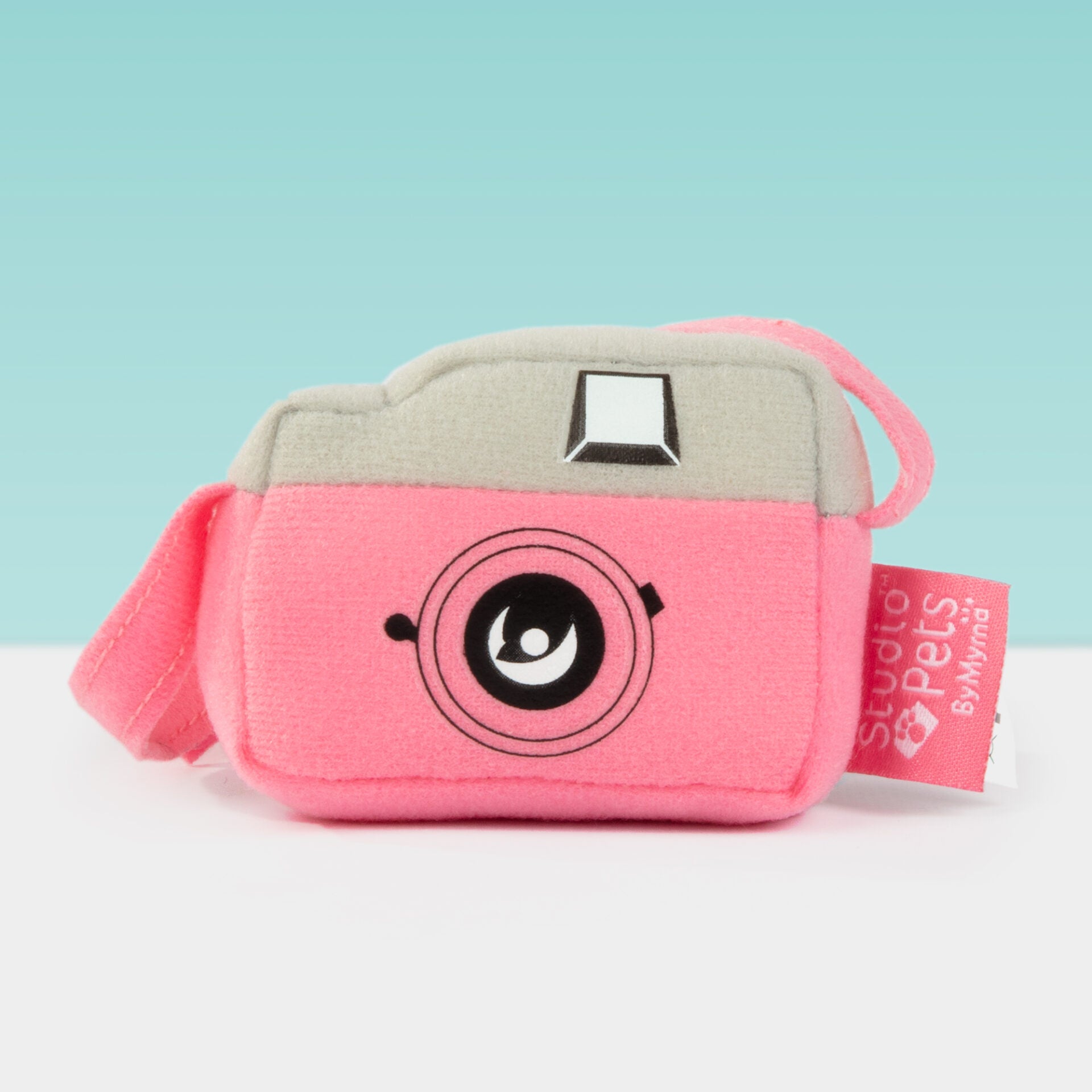 Pluche Camera - Roze