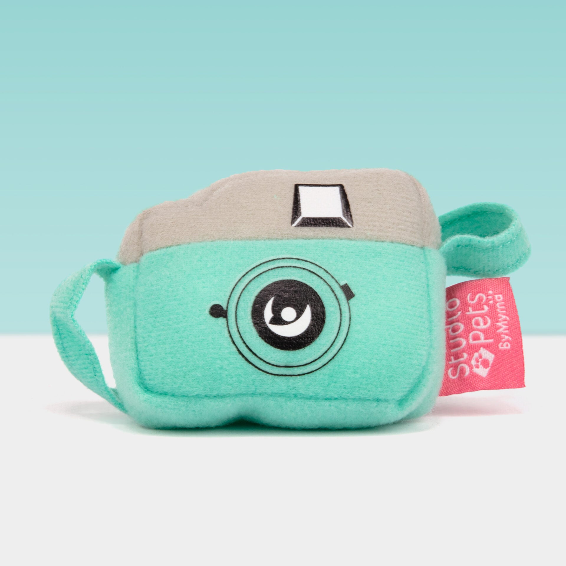 Pluche Camera - Turquoise