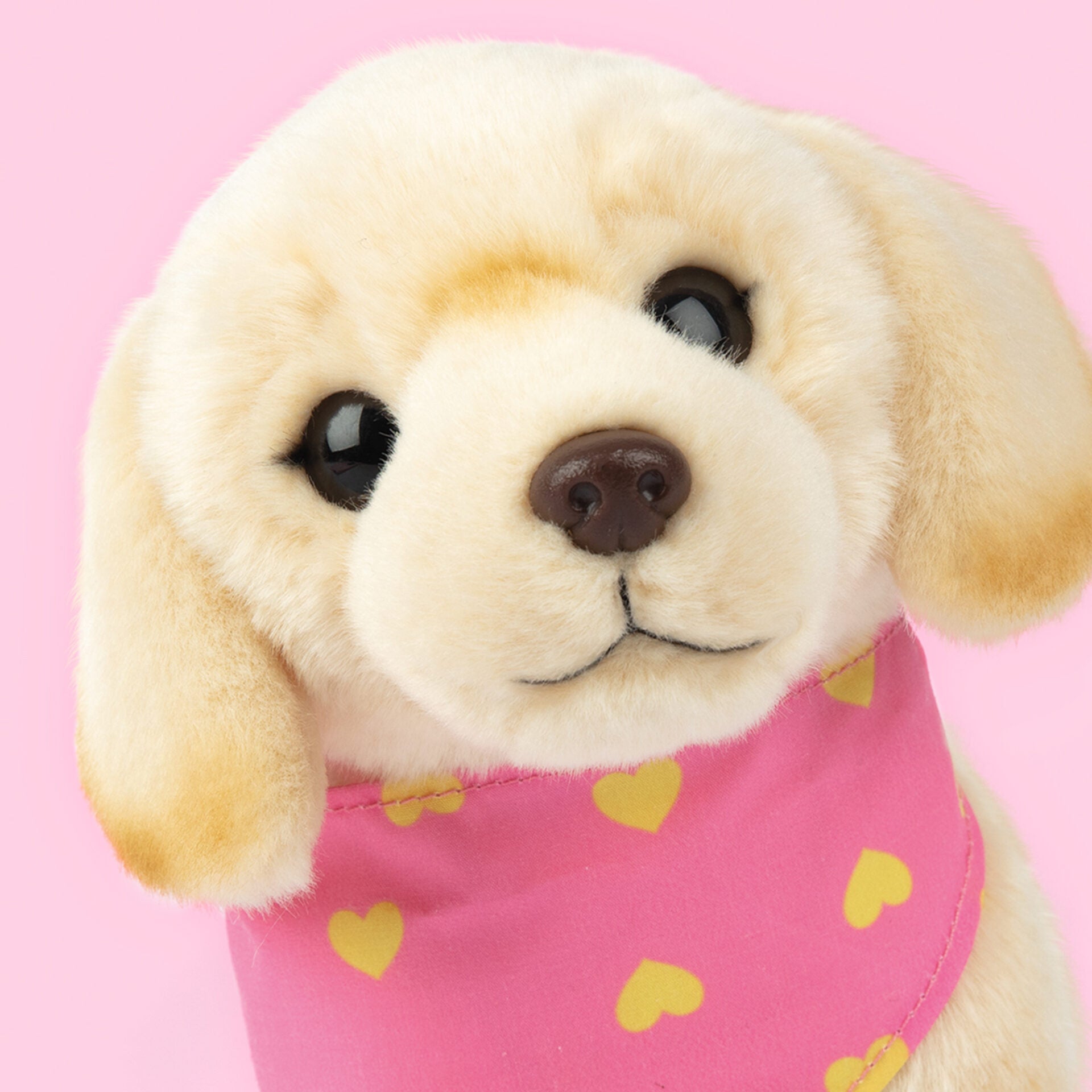 Pluche knuffelhond Blonde Labrador 23cm