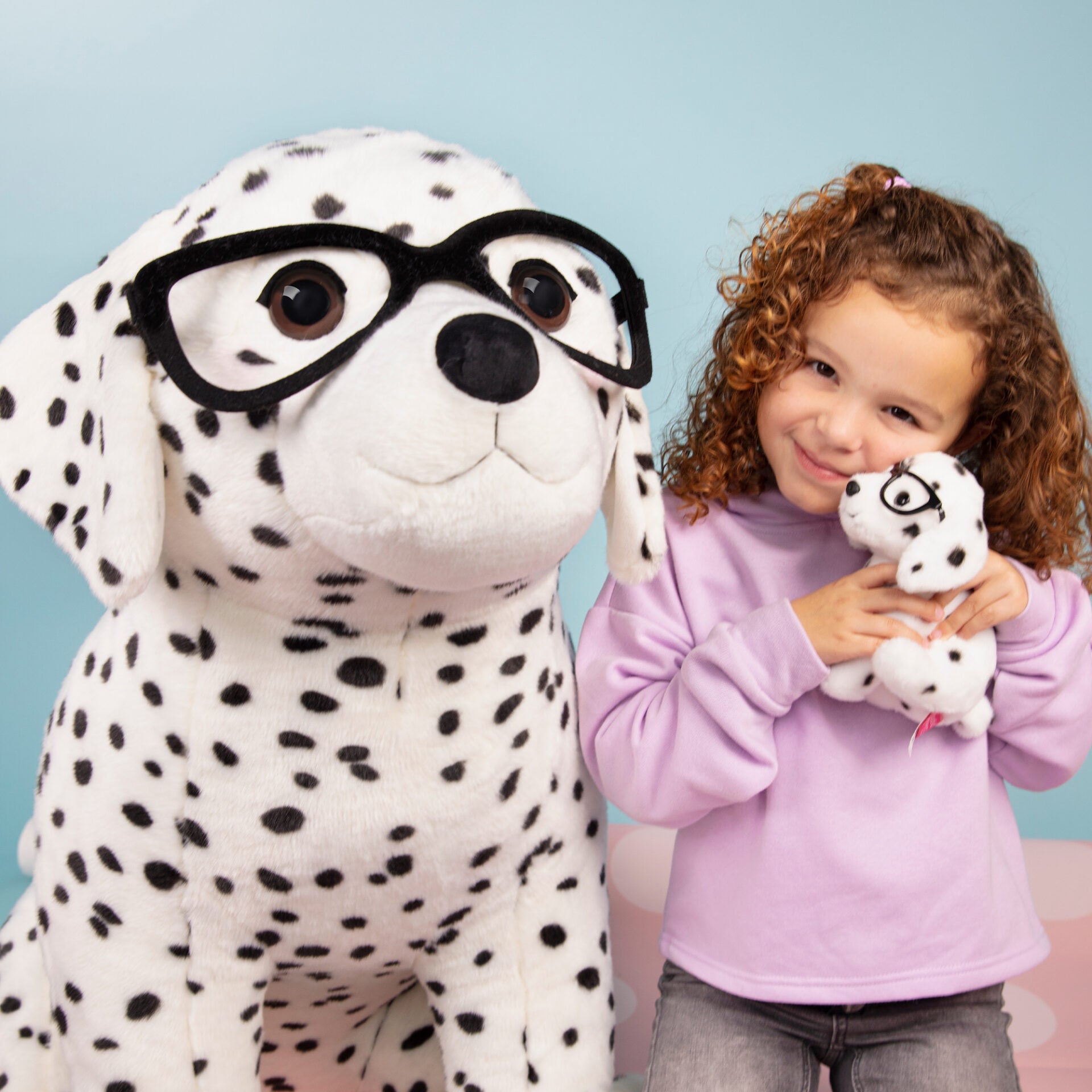 Pluche knuffelhond met Naam Dalmatiër 16cm