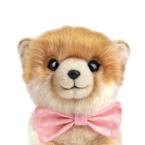 Pluche knuffelhond met naam Pomeriaan 23cm