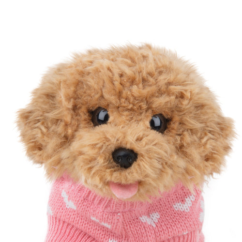Pluche knuffelhond met Naam Toy Poedel 23cm