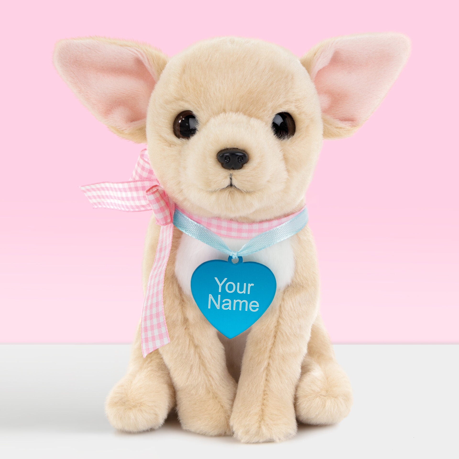 Pluche knuffelhond met Naam Chihuahua 16cm