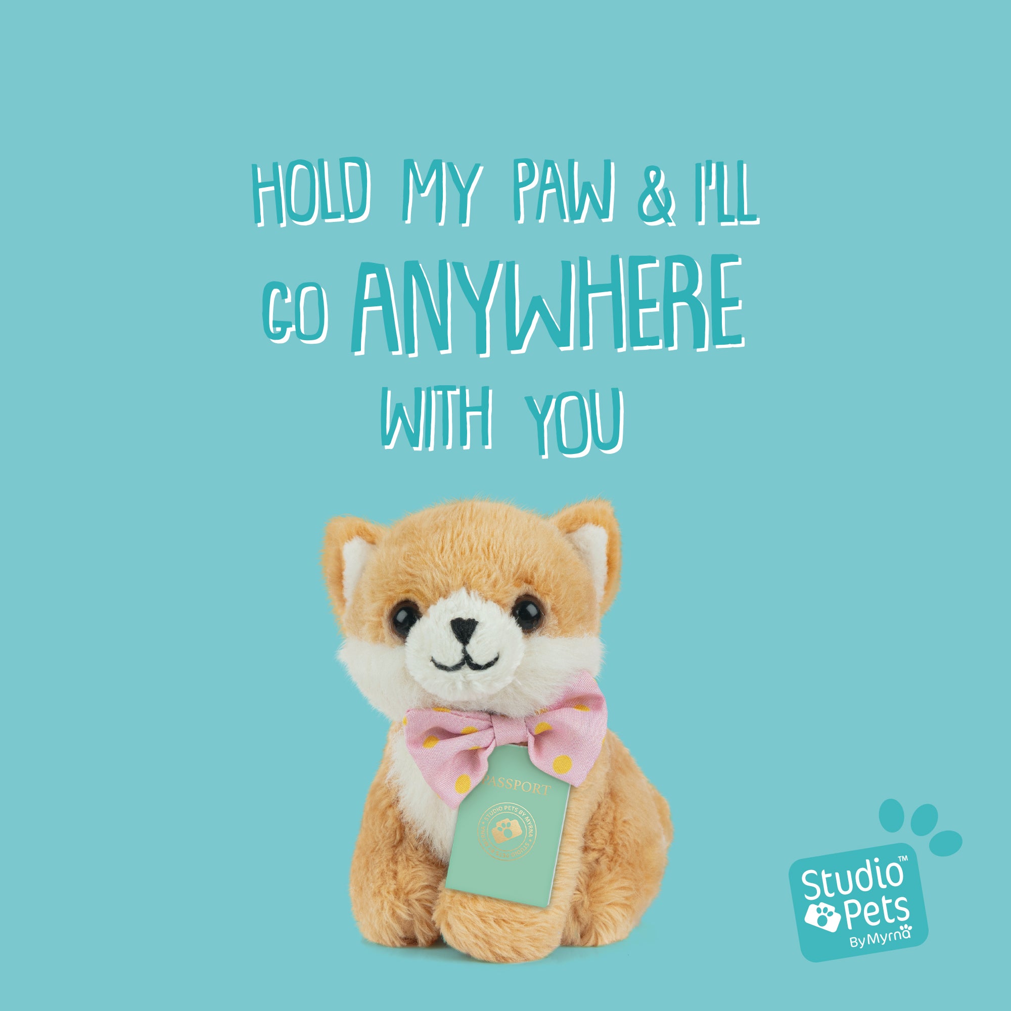 Mini Hondenknuffel Pompom met Koffertje  - Jouw Schattige Pomeriaan Puppyvriend!