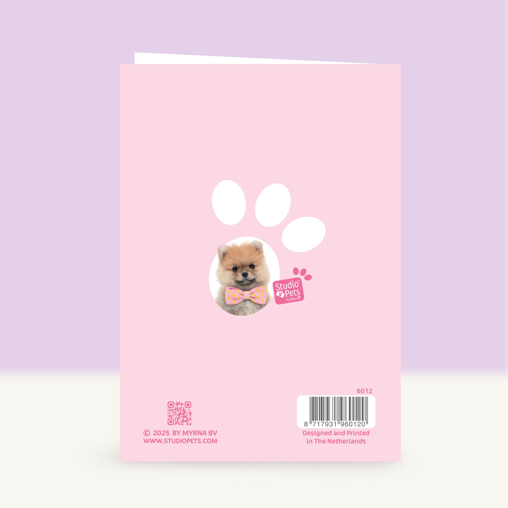 Puppy Beterschapskaart - PomPom de Pomeraniaan