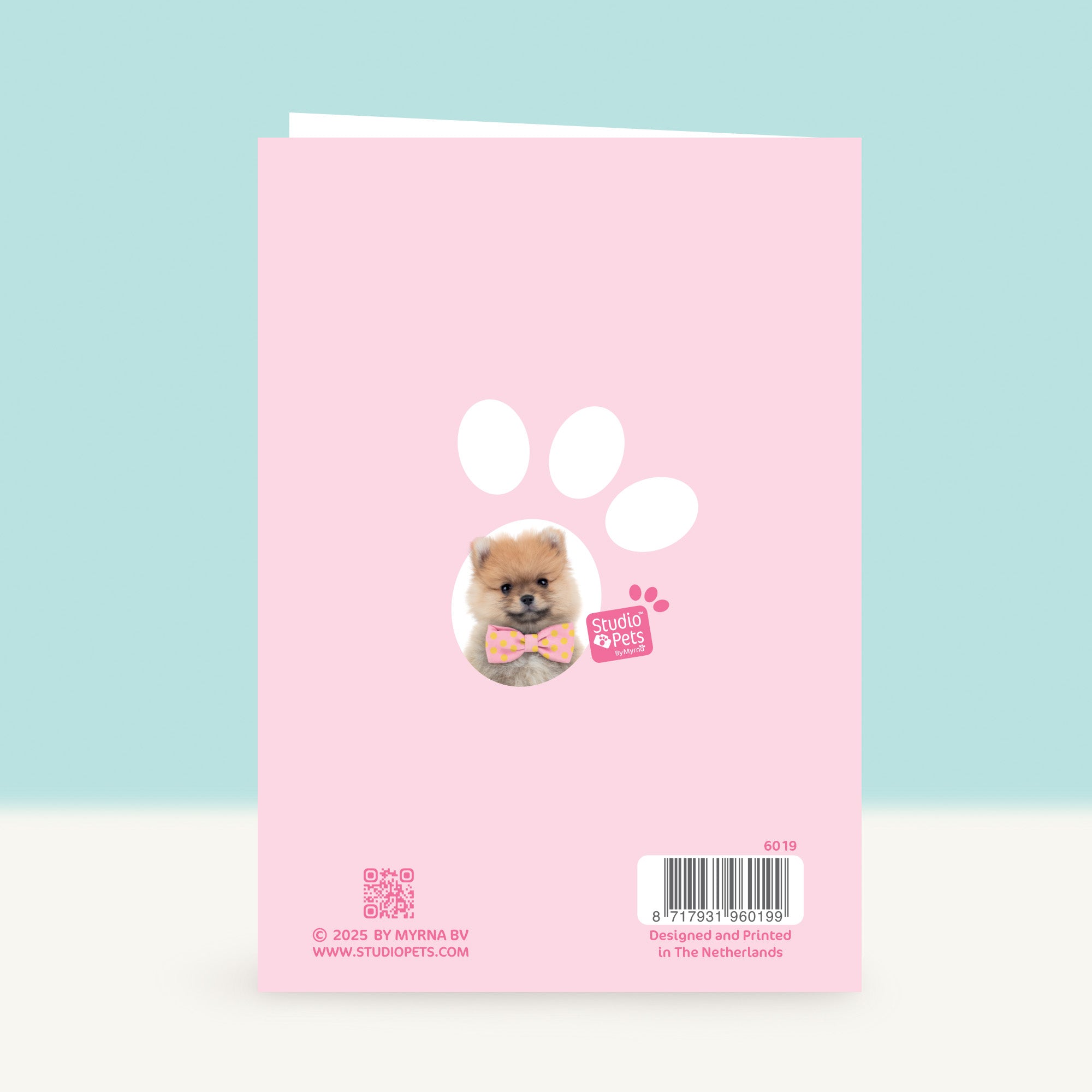 Puppy Beterschapskaart - PomPom de Pomeraniaan NL