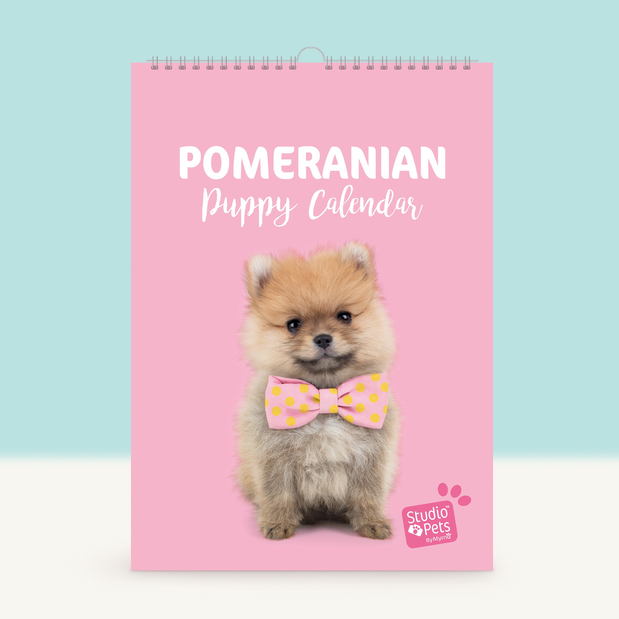 Verjaardagskalender Maandplanner - Pomeriaan Puppy Editie
