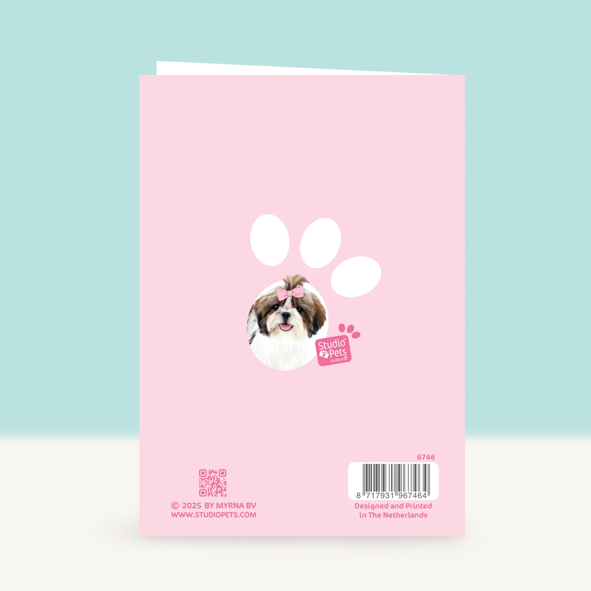 Puppy Verjaardagskaart - Sammy de Shih Tzu