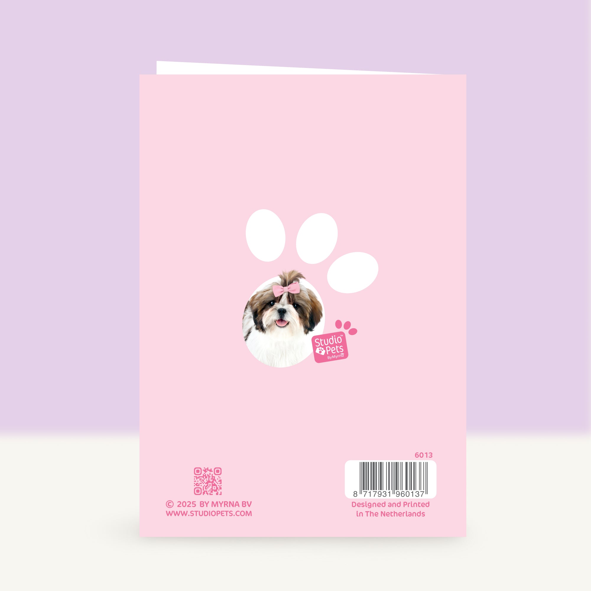 Puppy Beterschapskaart - Sammy de Shih Tzu