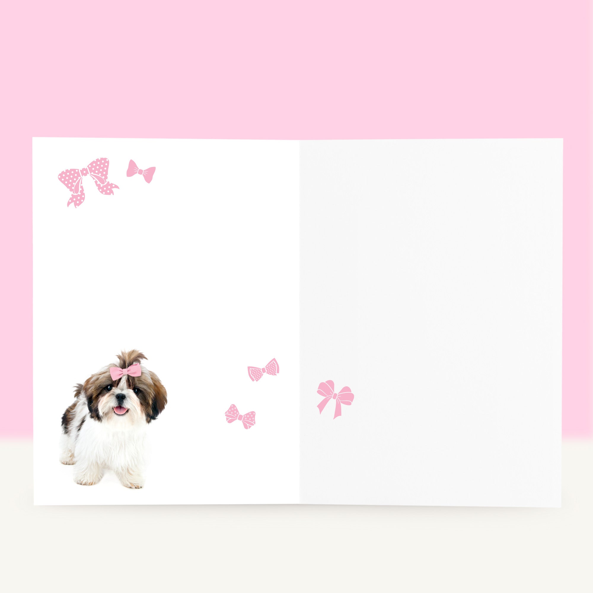 Puppy Beterschapskaart - Sammy de Shih Tzu