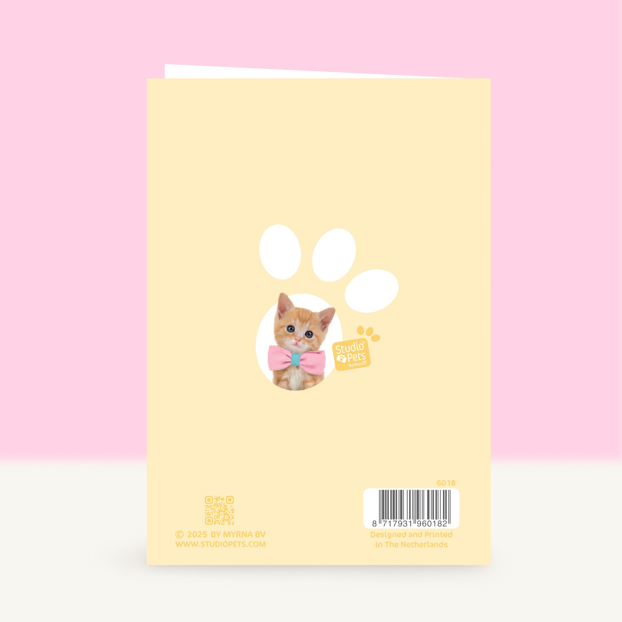 Kitten Beterschapskaart - Tommy de Rode Kitten NL