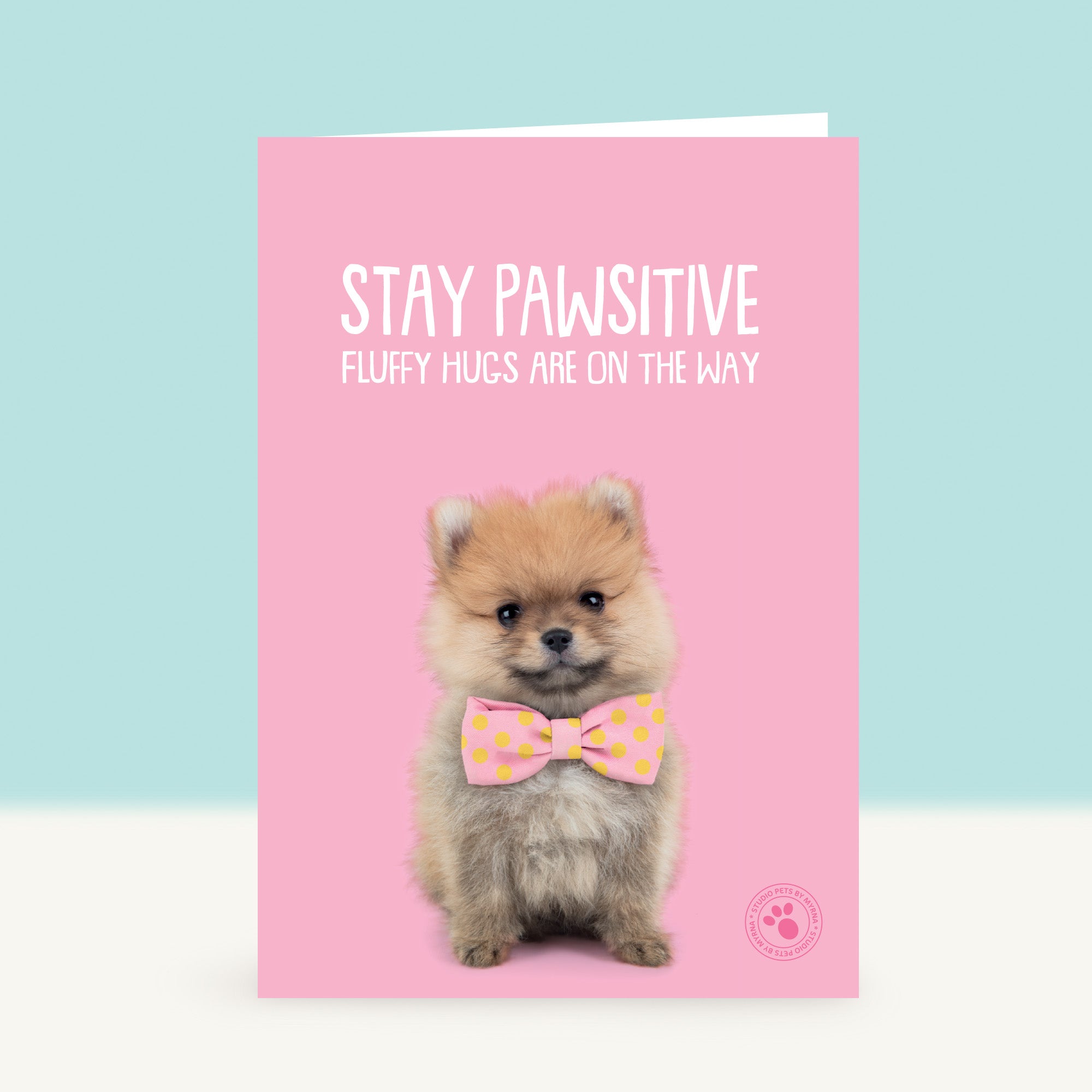 Puppy Beterschapskaart - PomPom de Pomeraniaan